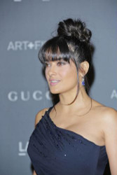 Salma Hayek wows in million-dollar sparkly earrings