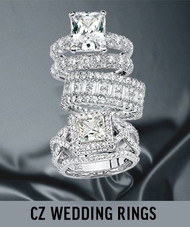 CZ Wedding & Engagement Rings