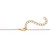 Diamond Accent Two-Tone Pave-Style Looped Heart Pendant Necklace 18k Gold-Plated 18"-19"