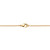 Navy Pendant Necklace Gold-Plated 20"