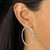 Polished .925 Sterling Silver Hoop Earrings 4-Pair Set (2", 1 1/2", 1 1/4", 3/4")