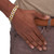 Men's Diamond Accent 18k Gold-Plated Two-Tone Curb-Link Bracelet 9.5"