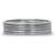 Textured and Polished 5-Piece Bangle Bracelet Set in Silvertone 9"
