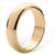 14k Gold Ultra-Lightweight Nano Diamond Resin Filled Wedding Band (6mm) Sizes 6-12