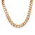 Men's Curb-Link Chain Necklace in Yellow Goldtone 24" (15mm)