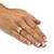 Marquise-Cut Cubic Zirconia Solitaire Engagement Anniversary Ring 2.48 TCW in Gold-Plated
