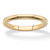 Polished Wedding Ring Band in 18k Yellow Gold-plated Sterling Silver 2mm