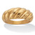 Shrimp Style Women's Ring Gold Ion-Plated Stainless Steel
