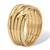 14k Yellow Gold-plated Puzzle Ring
