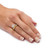 3.53 TCW Round Cubic Zirconia and Simulated Blue Sapphire Ring in 14k Gold-Plated   