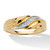 Men's Diamond Accent Ring in 18k Gold-plated  