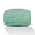 Genuine Green Jade Flower Eternity Band