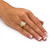 3.20 TCW Marquise-Cut Cubic Zirconia Engagement Anniversary Ring in 18k Gold-Plated 