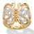 Filigree Butterfly Ring in 18k Gold-Plated
