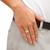 Men's 1.12 TCW Square-Cut and Pave Cubic Zirconia Ring in 14k Gold-plated Sterling Silver