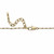 Champagne and Canary Yellow Marquise-Cut Crystal 2-Piece Barrel-Link Necklace and Bangle Bracelet Set in Goldtone 17"-19"