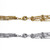 Waterfall Beaded Necklace and Drop Earring Set in Goldtone with Bonus Set in Silvertone 34"-38"