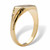 Personalized Initial Ring Yellow Gold-Plated Sizes 6-16