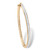 3/8 TCW Diamond Latticework Bangle Bracelet Yellow Gold-Plated