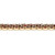25 TCW Oval Cut Genuine Garnet Triple-Row Tennis Bracelet Gold-Plated 7 1/4"