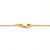 Rosary Style Necklace in 18k Gold-plated Sterling Silver