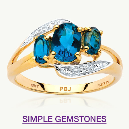Simple Gemstones Jewelry Collection