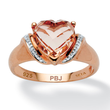 SWEETHEART MORGANITE RING