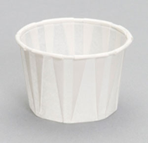 Genpak 2 oz. Paper Souffle Cup F200 250Ct. - 20/Case