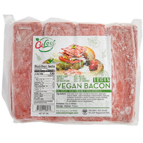 Beleaf Vegan Bacon Slices - 144 Slices/Case