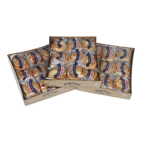 Otis Spunkmeyer Variety Pack of Individually Wrapped Danish - 72/Case