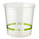 World Centric 24 oz. Clear Round Deli Container DC-CS-24 - 500/Case