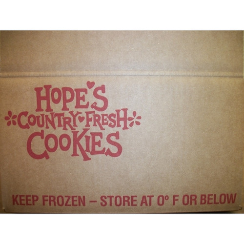 Hope's Country Fresh Cookies 2.5 oz. All Butter Chocolate Macadamia Nut Cookie Dough - 128/Case