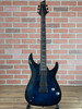 Schecter Omen Elite-6 Electric Guitar - See Thru Blue Burst
