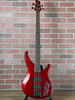 Yamaha TRBX304 bass with solid mahogany body, Performance EQ, and YGD-designed pickups in Candy Apple Red. Save $170! No Limit Guitar Co, Idaho Falls.