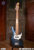 Sadowsky MetroLine 5-String 24-Fret Vintage J/J Bass - Solid Dark Lake Placid Blue Metallic High Polish 