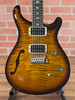 PRS 2023 CE 24 Semi-Hollow Body Black Amber Electric Guitar (New-Old Stock)