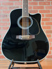 Takamine Legacy JEF381SC Dreadnought 12-string Acoustic-electric Guitar - Black