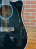 Takamine Legacy JEF381SC Dreadnought 12-string Acoustic-electric Guitar - Black