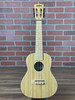 Eco-friendly Kala Bamboo concert ukulele with solid bamboo construction, balanced size, and sustainable materials. Environmental choice. No Limit Guitar Co, Idaho Falls.