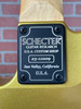 Schecter USA Custom Shop PT HH Electric Guitar - Vintage Gold