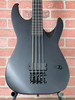 ESP LTD M-4 Black Metal Bass Guitar - Black Satin