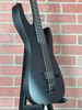 ESP LTD M-4 Black Metal Bass Guitar - Black Satin