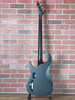 ESP LTD M-4 Black Metal Bass Guitar - Black Satin