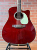 Takamine JJ325SRC-12 John Jorgenson Signature 12-string Acoustic-electric Guitar - Gloss Red