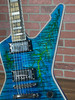 Schecter E-1 Electro-Resin Electric Guitar - Taransparent Blue