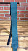Franklin Strap Original Glove Leather Guitar Strap | Black with Red Stitching - 3"