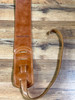 Franklin Strap Jackson Hole Aged Leather Guitar Strap | Cognac - 3"