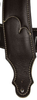 Franklin Straps 3" Padded Glove Leather Guitar Strap - Chocolate/Natural