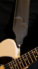 Franklin Straps 3" Padded Glove Leather Guitar Strap - Chocolate/Natural