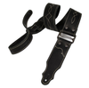 Franklin Straps Glove Leather & Chrome Guitar Strap - Black